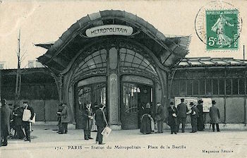 Estación de tren Art Nouveau