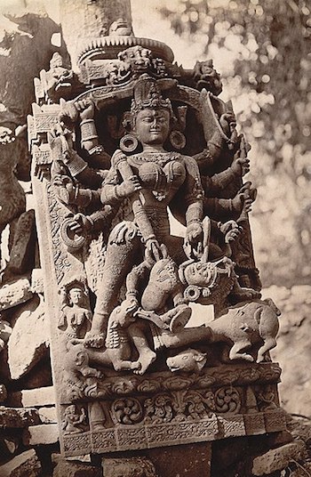 Escultura de Durga