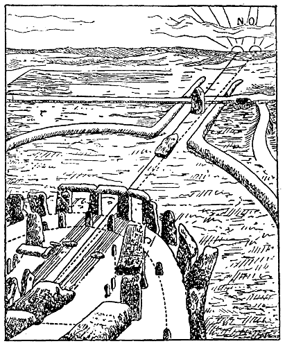 Ilustración de Stonehenge