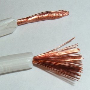 alambre de cobre