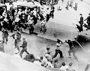 Huelga y violencia