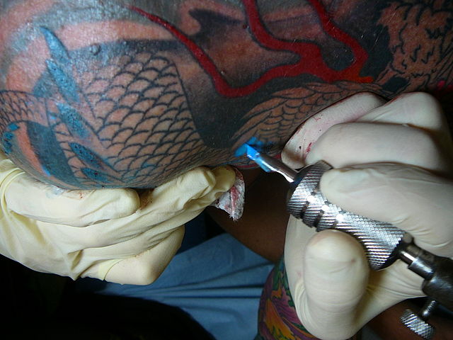 Máquina de tatuaje eléctrica