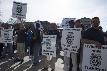 Miembros del sindicato Teamsters