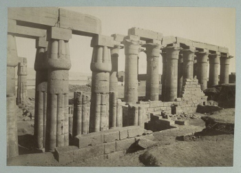 Fotografía del Templo de Luxor