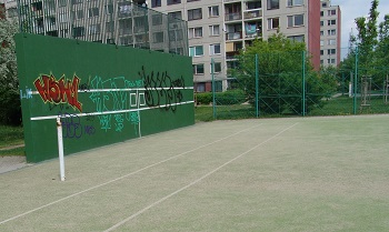 Muro de tenis