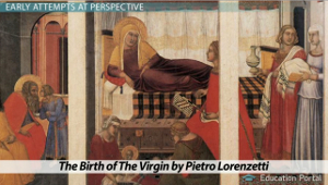 El nacimiento de la Virgen Lorenzetti