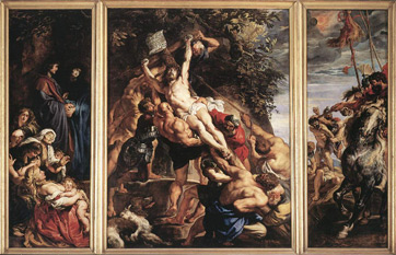 Rubens, El levantamiento de la cruz (1610-1611)