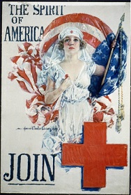 Póster Cruz Roja