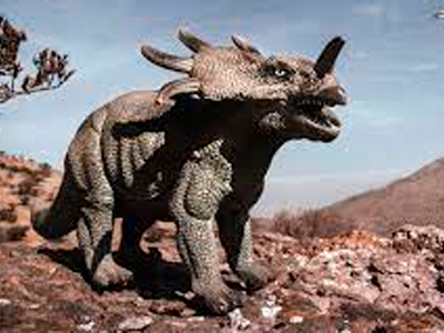Una imagen de un triceratops