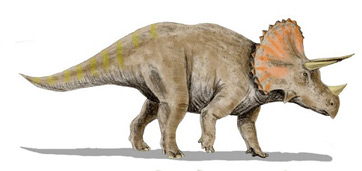 Concepción de los artistas de un Triceratops