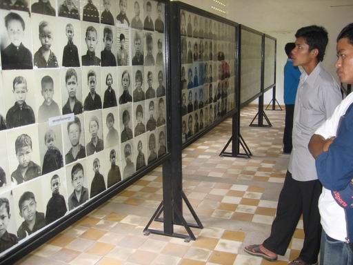 imagen de las víctimas del Khmer Rouge