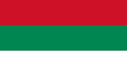 La bandera de bulgaria