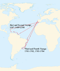 Viajes de Vespucci