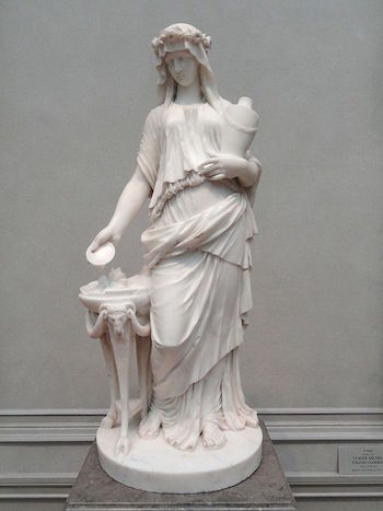 Vestal de Clodion