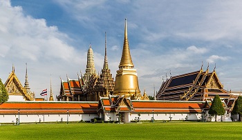Vista exterior del Wat Phra Kaew