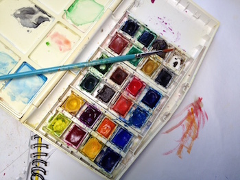 pinturas de acuarela