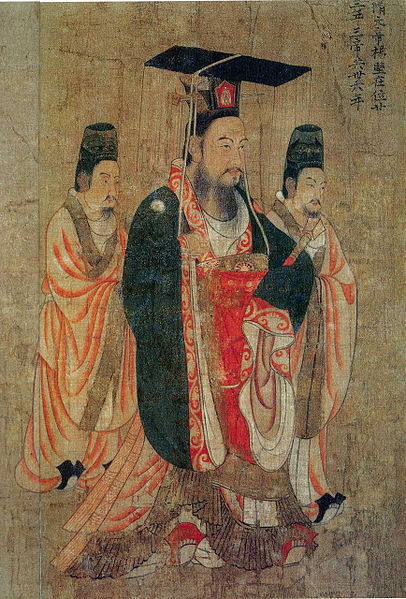 Yang Jian (Wendi), el fundador y emperador Sui más notable 