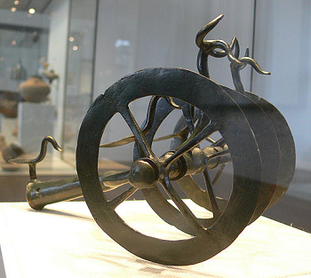 Ruedas de bronce
