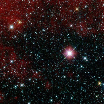 Imagen de la astronomía infrarroja