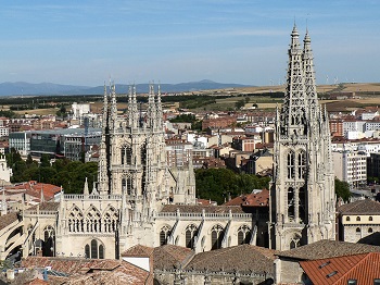 Catedral de Burgos en España