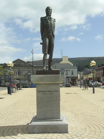 Estatua de Theobold Wolfe Tone
