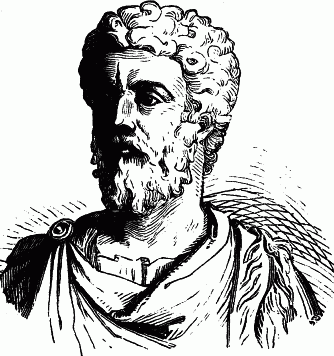 dibujo de Marco Aurelio