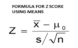 puntuación z