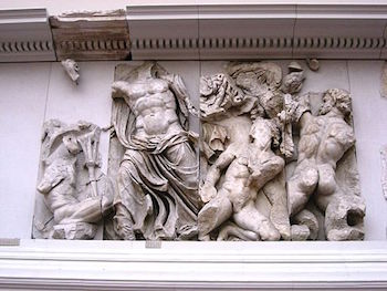 Zeus y Porfirión