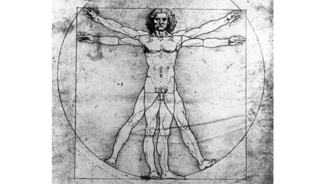 Hombre de Vitruvio (c. 1490)