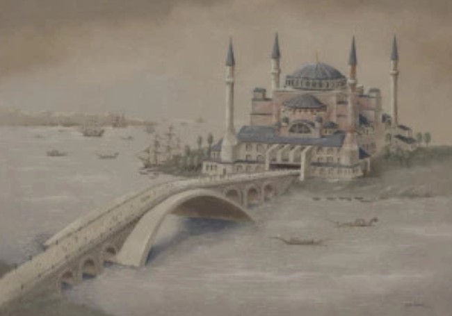 Cuerno de Oro en Estambul, Leonardo Da Vinci