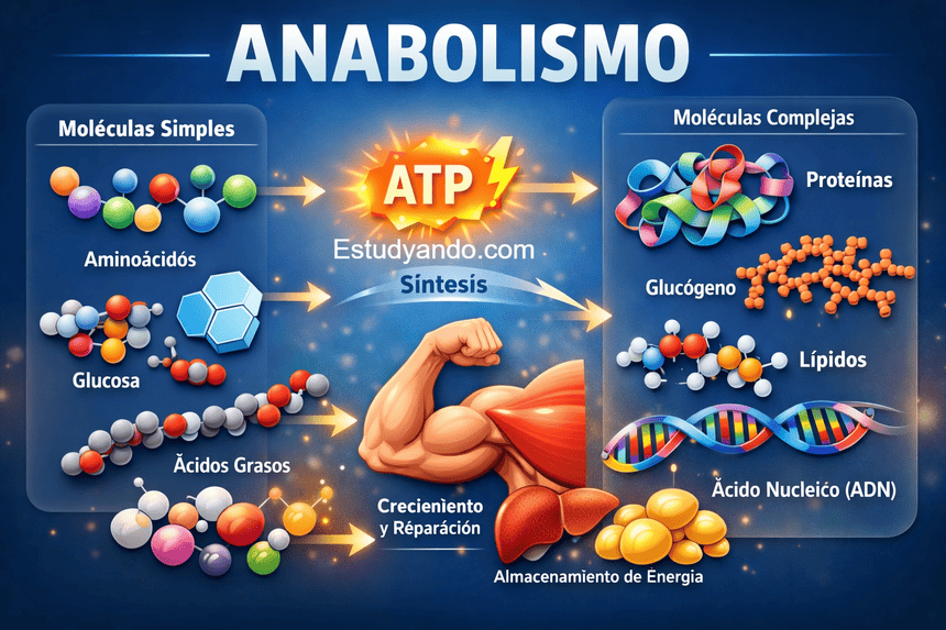 que es el anabolismo atp