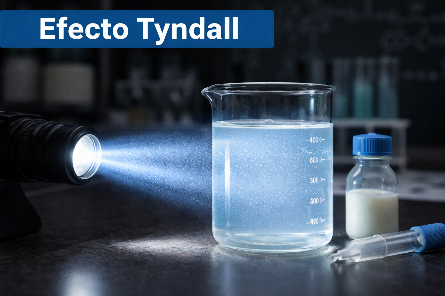 Ejemplo de Efecto Tyndall