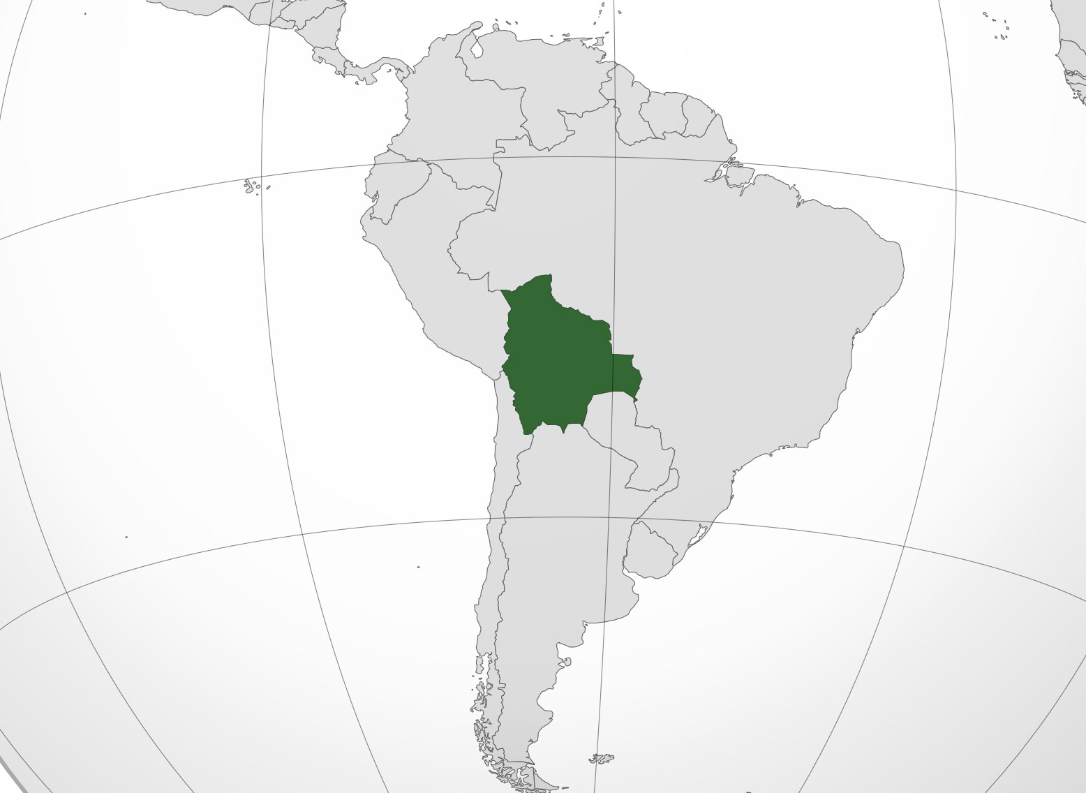 Ubicación de Bolivia