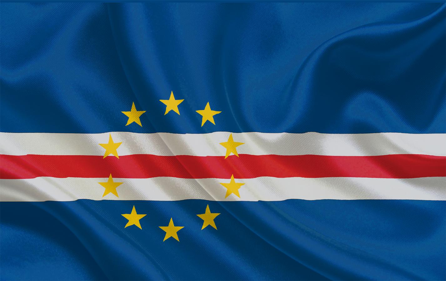 Bandera nacional de Cabo Verde.