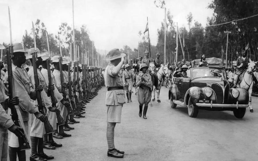 La guerra de Etiopía.