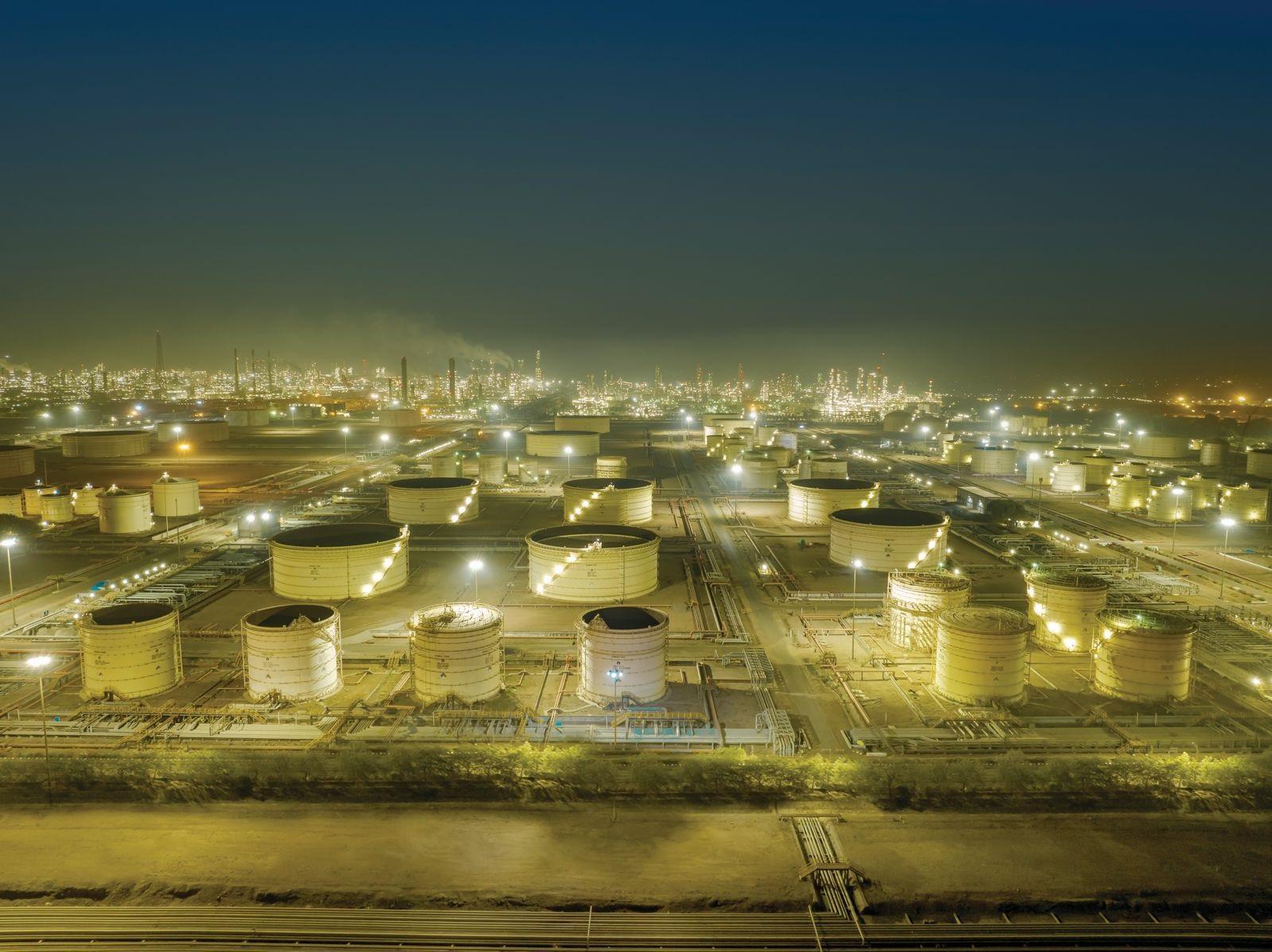refinería de Jamnagar en la India